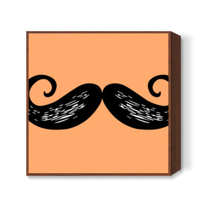 Moustache Square Art Prints