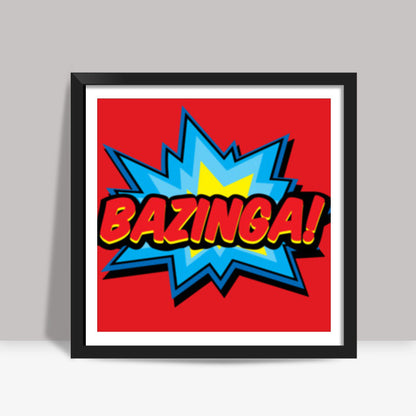 Comic Square Art Prints