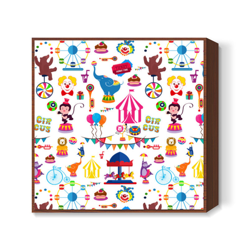 CIRCUS Square Art Prints