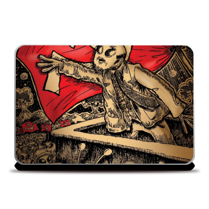 Laptop Skins, The Comrade Alien Laptop Skin | Charbak Dipta, - PosterGully