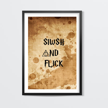 SWISH AND FLICK! Wall Art