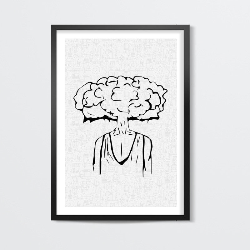 Cloud of Thoughts  Wall Art