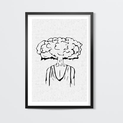 Cloud of Thoughts  Wall Art