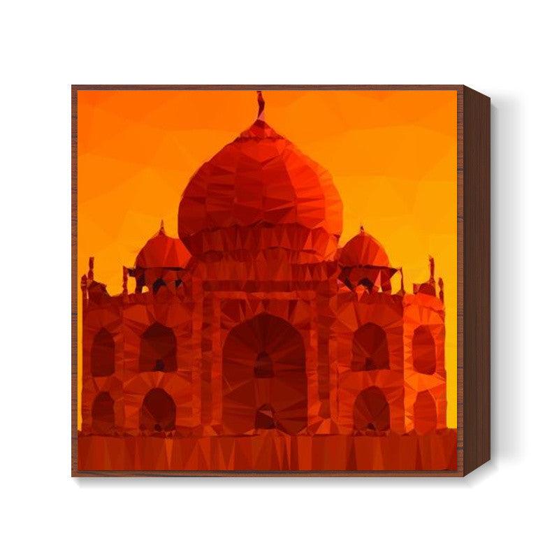 taj mahal low poly | vinayak chincholkar