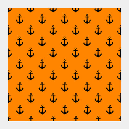 Anchors 2 Square Art Prints