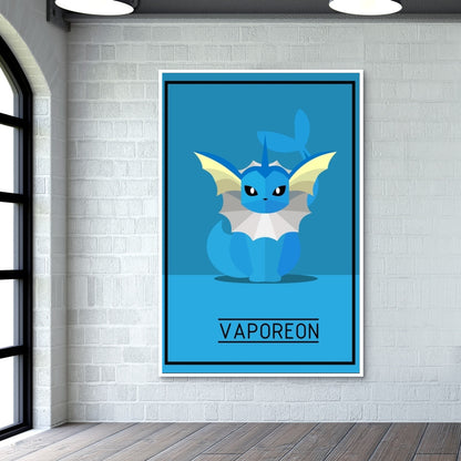 Vaporeon Pokemon go  Wall Art