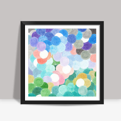 Playfully picturesque Square Art Prints