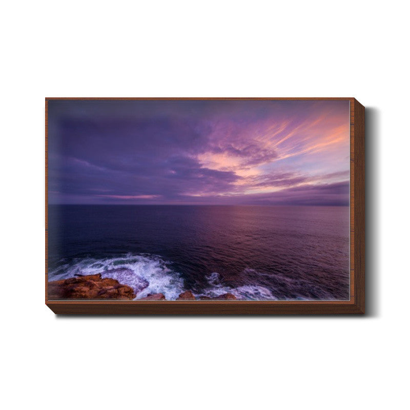 Purple Sea Wall Art