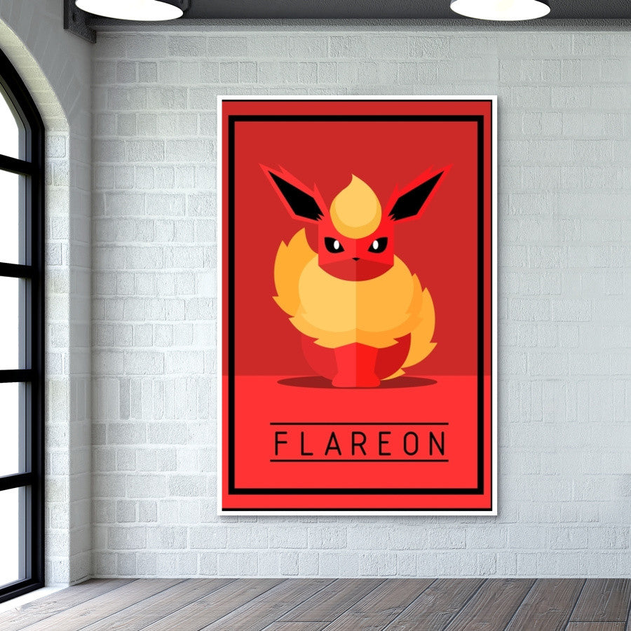 Flareon Pokemon Go  Wall Art