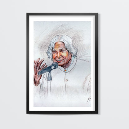 Sir APJ Abdul Kalam tribute Wall Art