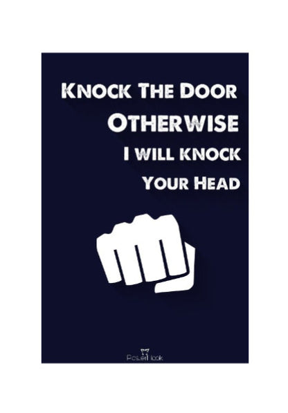 Wall art, Knock The Door | PosterHook, - PosterGully